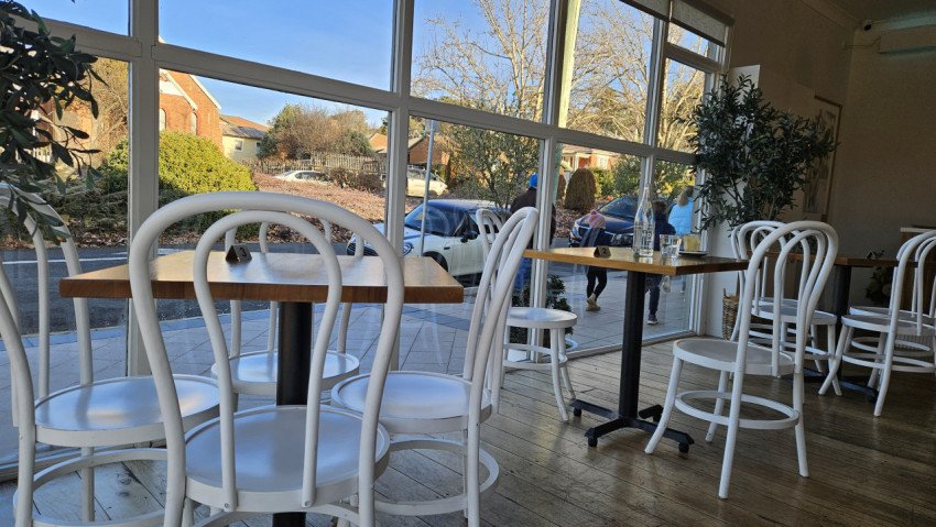 Table Inside Cafe